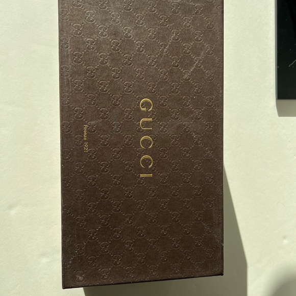 Gucci ”Lux Diamonte” Monogram Leather Loafers. Cocoa Brown. Men’s US Size 9 - Picture 9 of 11